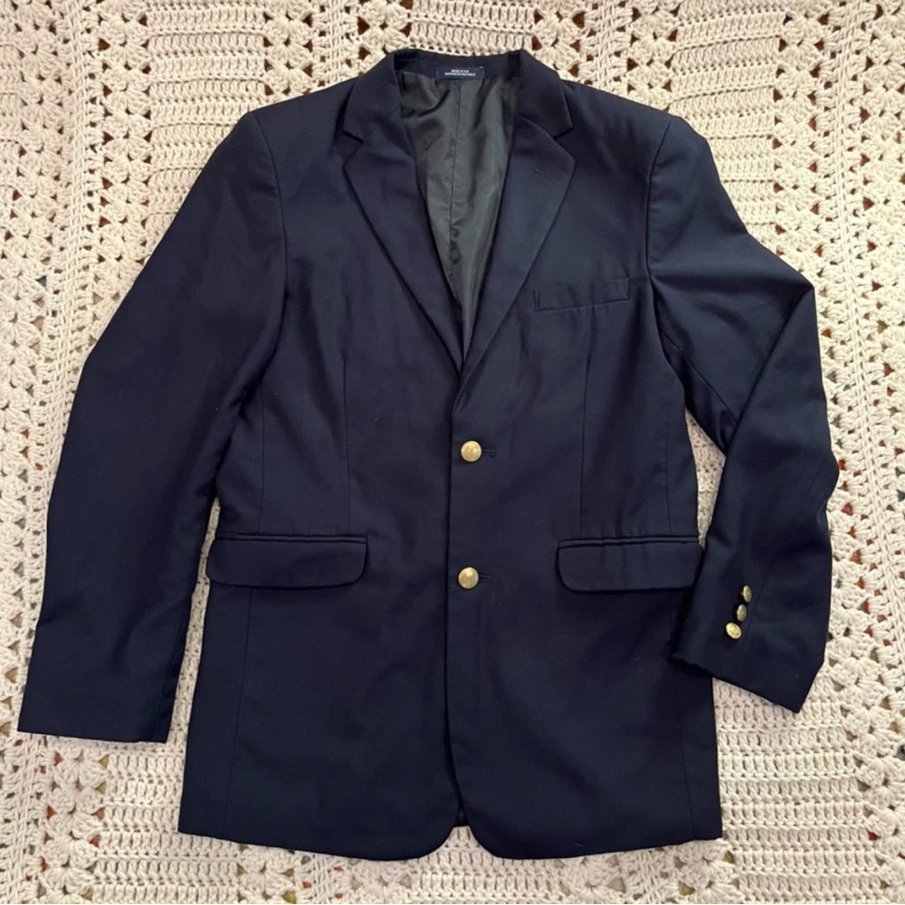 Chaps Boys Classic Navy Blazer